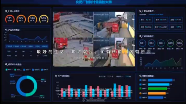 地磅無人值守稱重,無人值守地磅稱重系統化肥廠智能計量監控大屏